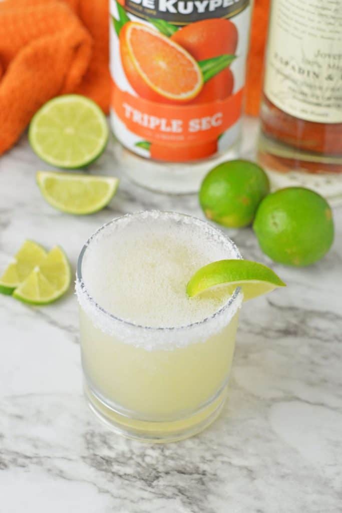 Whip up this fresh and frozen adult-friendly Frozen Mezcal Margarita. It’s the perfect cocktail to serve at family barbecues, gatherings and Cinco de Mayo. Mezcal, a cousin of tequila, is the star of the show in this easy margarita recipe. It's slightly sweet with a hint of fresh lime juice for the additional zest, sure to satisfy your craving for a refreshing drink that pairs well with nearly everything.