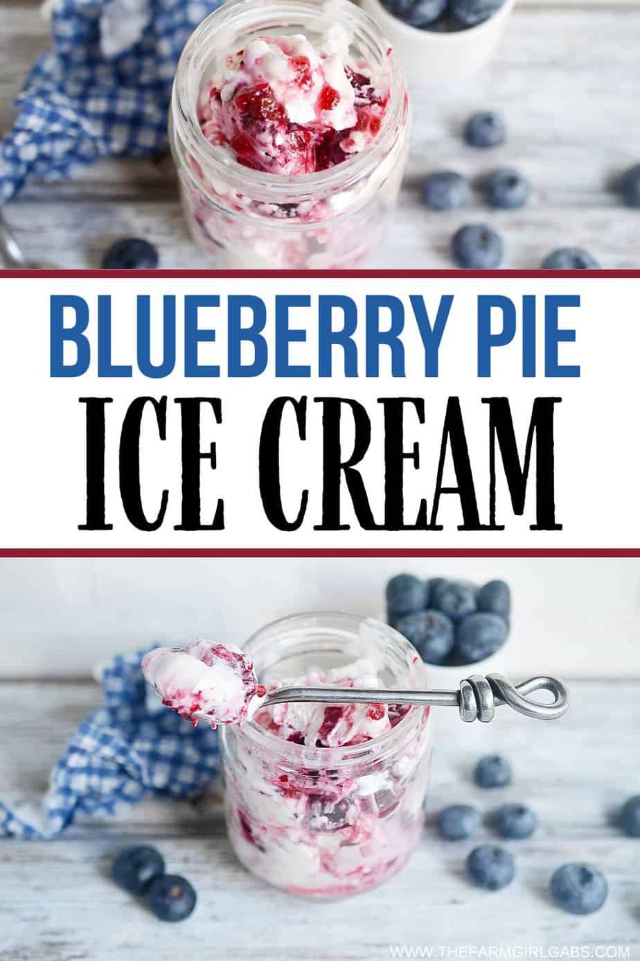 Blueberry Pie Homemade Ice Cream The Farm Girl Gabs   Homemade Blueberry Pie Ice Cream 5 