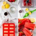 Cool down on a warm summer day with these refreshingly delicious Strawberry Lemon Popsicles. They’re fruity, flavorful, and naturally good for you. This easy popsicle recipe is a great treat for kids and adults.