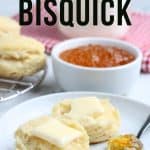 Ditch the boxed stuff and make this Homemade Bisquick Mix from scratch with just four ingredients. Once you have the mix, you can use it to prepare pancakes, muffins, biscuits, and so much more.