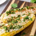 Spice up the flavor of your fresh corn on the cob with this recipe for Mexican Elotes. Every ear of corn is carefully coated with the perfect blend of spices to provide the perfect zesty taste.