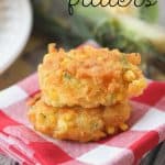 These Corn and Zucchini Fritters are light and crispy with just the right amount of cornmeal crunch. Perfect for the wonderful summer corn and zucchini now in season.