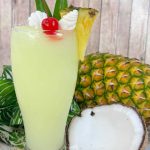 Nothing says summer quite like the Classic Pina Colada. Prepare this tasty beverage with a handful of ingredients and have it ready to enjoy, whether poolside, hanging out on the beach, or even at home with your family.