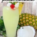 Nothing says summer quite like the Classic Pina Colada. Prepare this tasty beverage with a handful of ingredients and have it ready to enjoy, whether poolside, hanging out on the beach, or even at home with your family.
