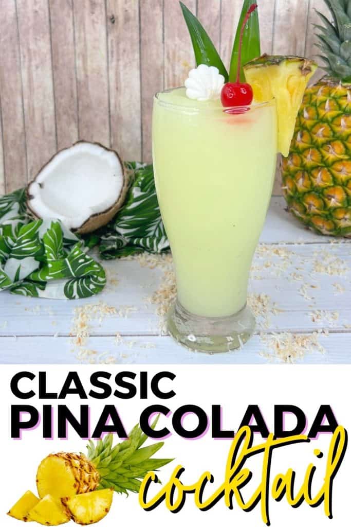 Nothing says summer quite like the Classic Pina Colada. Prepare this tasty beverage with a handful of ingredients and have it ready to enjoy, whether poolside, hanging out on the beach, or even at home with your family.
