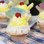 Pina Colada cupcakes are soft, fluffy, and filled with classic tropical flavors. These tropical-flavored cupcakes are a must-try dessert recipe.