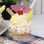 Pina Colada cupcakes are soft, fluffy, and filled with classic tropical flavors. These tropical-flavored cupcakes are a must-try dessert recipe.