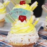 Pina Colada cupcakes are soft, fluffy, and filled with classic tropical flavors. These tropical-flavored cupcakes are a must-try dessert recipe.