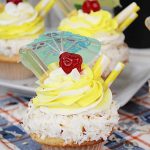 Pina Colada cupcakes are soft, fluffy, and filled with classic tropical flavors. These tropical-flavored cupcakes are a must-try dessert recipe.