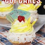 Pina Colada cupcakes are soft, fluffy, and filled with classic tropical flavors. These tropical-flavored cupcakes are a must-try dessert recipe.