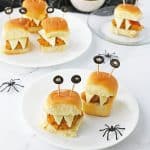 Whether you're hosting a Halloween party or simply want to make a fun and flavorful snack for the kiddos for such an exciting day, these Halloween Sliders are the perfect choice for some frightfully fantastic food!