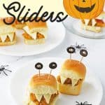 Whether you're hosting a Halloween party or simply want to make a fun and flavorful snack for the kiddos for such an exciting day, these Halloween Sliders are the perfect choice for some frightfully fantastic food!