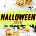 Whether you're hosting a Halloween party or simply want to make a fun and flavorful snack for the kiddos for such an exciting day, these Halloween Sliders are the perfect choice for some frightfully fantastic food!