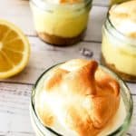 Take a timeless dessert and make it in a simple, mess-free way with this Lemon Meringue Pie Jar recipe. It’s fun to prepare this delicious pie-in-a-jar recipe! When you’re craving something sweet and looking for something different to make than your usual go-to recipes, give this recipe a try!