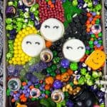 Sisters, I smell CHILDREN! Are you a fan of the Halloween classic, Hocus Pocus? This kid-friendly movie is the perfect flick to watch with the family while snacking on this easy-to-prepare Hocus Pocus Candy Charcuterie Board.