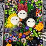 Sisters, I smell CHILDREN! Are you a fan of the Halloween classic, Hocus Pocus? This kid-friendly movie is the perfect flick to watch with the family while snacking on this easy-to-prepare Hocus Pocus Candy Charcuterie Board.