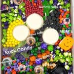 Sisters, I smell CHILDREN! Are you a fan of the Halloween classic, Hocus Pocus? This kid-friendly movie is the perfect flick to watch with the family while snacking on this easy-to-prepare Hocus Pocus Candy Charcuterie Board.