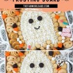 Who doesn't love a good charcuterie board? Celebrate the Spooky Season with this delicious Ghost Frosting Board. It's the perfect charcuterie board for Halloween. And, with Halloween quickly approaching, now is the perfect time to learn how to make a fun, spooky-themed Ghost Frosting Board full of delicious snacks that will keep you and everyone else coming back for more.