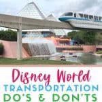 Get the most out of your upcoming Walt Disney World Trip. Be sure to follow these important Do's and Don'ts of Walt Disney World's famous complimentary transportation.