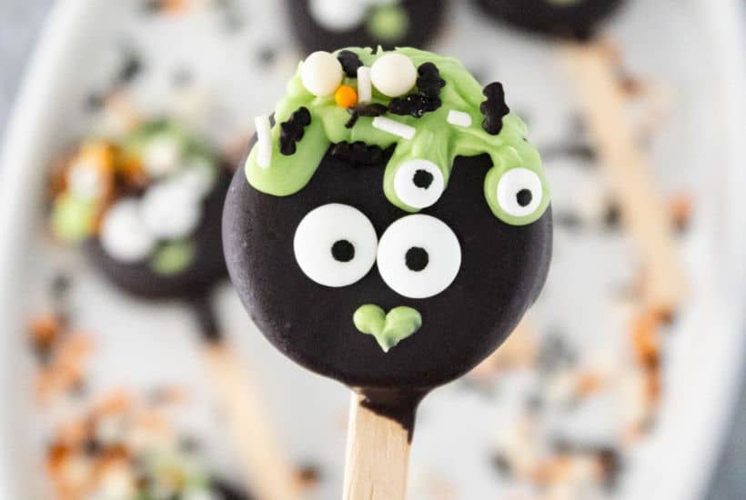 Cauldron Oreo Pops