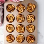 Hello, apple season! Are you looking for fun ways to get creative in the kitchen while making treats that taste as good as they look? If so, try this recipe for Puff Pastry Apple Roses. Not only are they super fun to make, but they look amazing and taste even better. This easy apple recipe is perfect for fall.