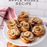 Hello, apple season! Are you looking for fun ways to get creative in the kitchen while making treats that taste as good as they look? If so, try this recipe for Puff Pastry Apple Roses. Not only are they super fun to make, but they look amazing and taste even better. This easy apple recipe is perfect for fall.