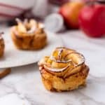 Hello, apple season! Are you looking for fun ways to get creative in the kitchen while making treats that taste as good as they look? If so, try this recipe for Puff Pastry Apple Roses. Not only are they super fun to make, but they look amazing and taste even better. This easy apple recipe is perfect for fall.