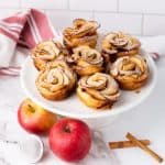 Hello, apple season! Are you looking for fun ways to get creative in the kitchen while making treats that taste as good as they look? If so, try this recipe for Puff Pastry Apple Roses. Not only are they super fun to make, but they look amazing and taste even better. This easy apple recipe is perfect for fall.
