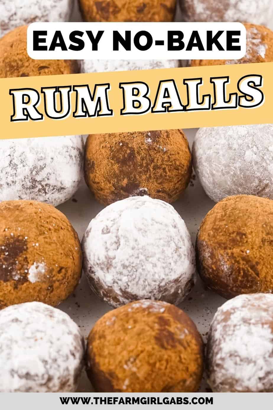 Rum Balls The Farm Girl Gabs®