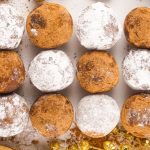 This easy rum balls recipe is part nostalgia and part holiday tradition. These rum balls are a blend of liquor, chocolate, walnuts and cookies, rolled together and coated in powdered sugar or cocoa. This easy no-bake recipe is a must for the holidays.