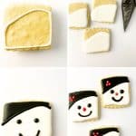 Give the gift of something cute and delicious this holiday season with these incredible Snowman Cookies. Not only will loved ones enjoy the adorable snowman faces, but they will also love the taste of these fresh, flavorful Christmas cookies.