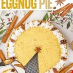 Welcome to the sweet side of the holiday season, where indulgence meets simplicity in a pie that's as delightful to make as it is to devour—our No-Bake Eggnog Pie. If you've ever wished for a shortcut to the rich, velvety goodness of classic eggnog in pie form, consider your dessert dreams answered.