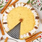 No-Bake Eggnog Pie