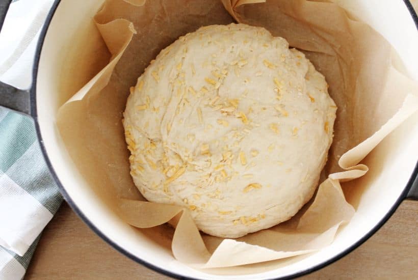 If you're anything like me, cheese and bread are two of your favorite things. But what if I told you it's possible to combine the two to make something incredible? With just five simple ingredients, this recipe for Artisan No-Knead Cheddar Bread proves that you certainly can have the best of both worlds!
