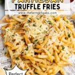 There is nothing more decadent than the taste of truffles, and these Air Fryer Parmesan Truffle Fries are nothing short of fantastic. Making them in an air fryer means you don’t need to use much oil to make them crispy and delicious. Guilt-free parmesan truffle fries? Yes, please!