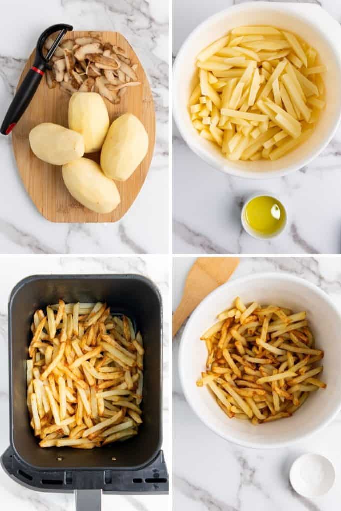 There is nothing more decadent than the taste of truffles, and these Air Fryer Parmesan Truffle Fries are nothing short of fantastic. Making them in an air fryer means you don’t need to use much oil to make them crispy and delicious. Guilt-free parmesan truffle fries? Yes, please!