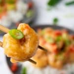 This Bang Bang Shrimp recipe is delicious and so easy! The perfectly cooked shrimp are coated in a flavorful spicy sauce to make the perfect appetizer or a main meal when served over rice. This easy recipe is my version of the popular Bonefish grill bang bang shrimp.