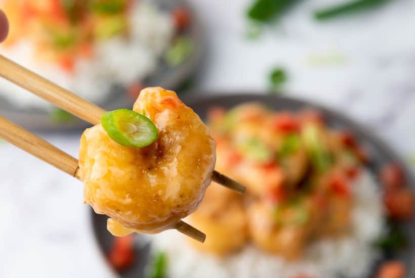 This Bang Bang Shrimp recipe is delicious and so easy! The perfectly cooked shrimp are coated in a flavorful spicy sauce to make the perfect appetizer or a main meal when served over rice. This easy recipe is my version of the popular Bonefish grill bang bang shrimp.