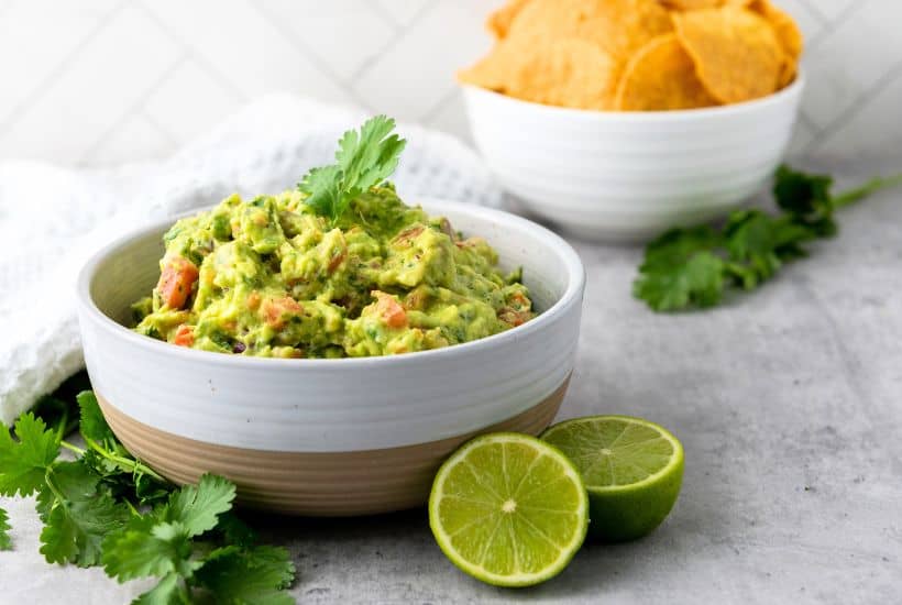 Get ready to embark on a flavor fiesta with the easiest guacamole recipe in the history of avocado excellence! Whether you're a guac guru or a first-time dipper, we've got the scoop (literally) on crafting the most mouthwatering, creamy concoction that'll have your taste buds doing the salsa. So, put on your favorite tunes, grab those ripe avocados, and let's guac 'n roll into a world of easy peasy, irresistibly zesty guacamole goodness!