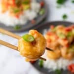 This Bang Bang Shrimp recipe is delicious and so easy! The perfectly cooked shrimp are coated in a flavorful spicy sauce to make the perfect appetizer or a main meal when served over rice. This easy recipe is my version of the popular Bonefish grill bang bang shrimp.