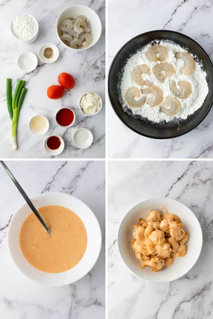 This Bang Bang Shrimp recipe is delicious and so easy! The perfectly cooked shrimp are coated in a flavorful spicy sauce to make the perfect appetizer or a main meal when served over rice. This easy recipe is my version of the popular Bonefish grill bang bang shrimp.