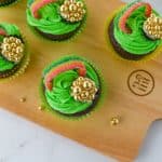 Bring the magic of the Irish to your dessert table with these whimsical Pot of Gold St. Patrick's Day Cupcakes! A delightful spin on classic chocolate cupcakes, these treats are sure to delight both kids and adults alike.