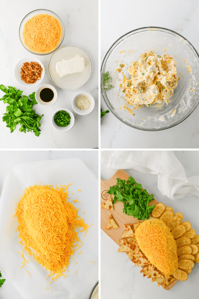 Get ready to wow your guests this Easter with the most adorable and delicious carrot-shaped Easter Cheese Ball! This whimsical Carrot Cheeseball appetizer is sure to steal the show with its festive carrot shape and irresistible flavors. Learn how to turn a simple cheese ball recipe into a great make-ahead appetizer for your Easter Dinner.