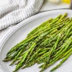 If you’ve never made air fryer asparagus, you are missing out! This is an easy way to make delicious, crispy asparagus in no time at all!