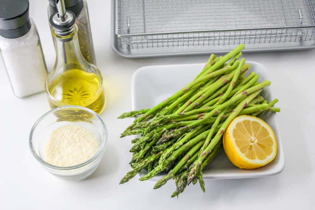 If you’ve never made air fryer asparagus, you are missing out! This is an easy way to make delicious, crispy asparagus in no time at all!