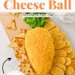 Get ready to wow your guests this Easter with the most adorable and delicious carrot-shaped Easter Cheese Ball! This whimsical Carrot Cheeseball appetizer is sure to steal the show with its festive carrot shape and irresistible flavors. Learn how to turn a simple cheese ball recipe into a great make-ahead appetizer for your Easter Dinner.