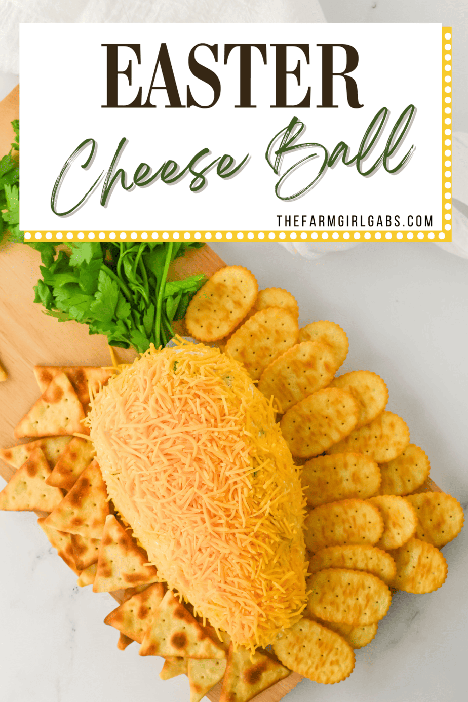 Easter Cheeseball - The Farm Girl Gabs®