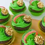 Bring the magic of the Irish to your dessert table with these whimsical Pot of Gold St. Patrick's Day Cupcakes! A delightful spin on classic chocolate cupcakes, these treats are sure to delight both kids and adults alike.