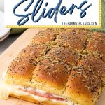 These Ham and Cheese Hawaiian Sliders are the ultimate party appetizers! Sweet Hawaiian rolls packed with savory ham, melty Swiss cheese, and a deliciously sweet and tangy glaze. This classic recipe is a family favorite.