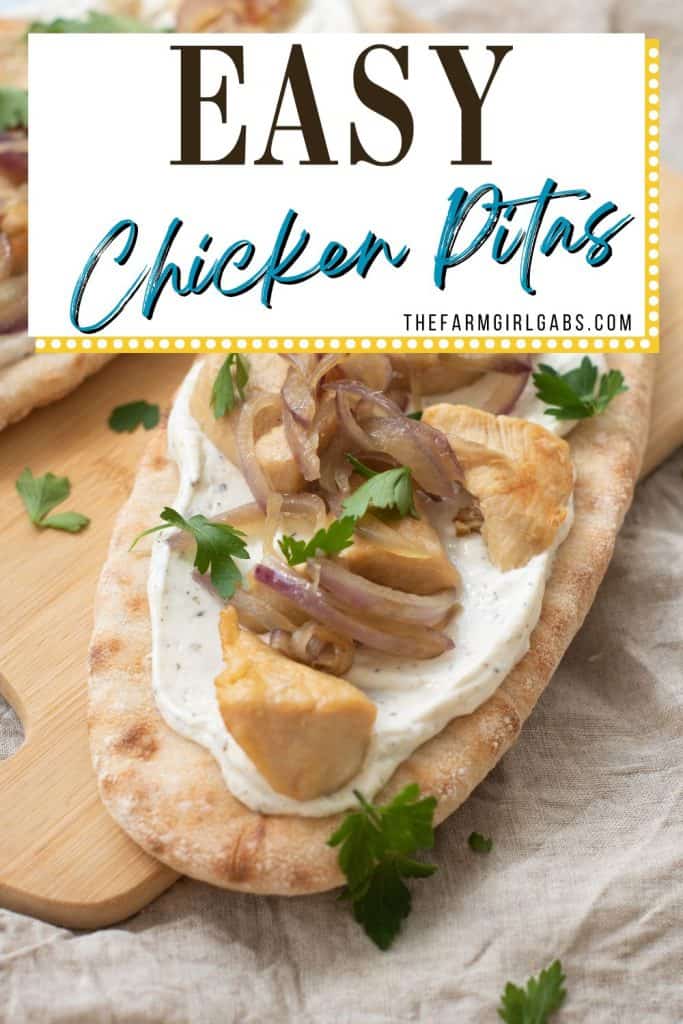 If you're looking for a quick and satisfying meal, these chicken pitas with yogurt sauce are a great option. They're easy to make and full of flavor, thanks to the combination of juicy chicken, sautéed onions, and a tangy yogurt sauce.